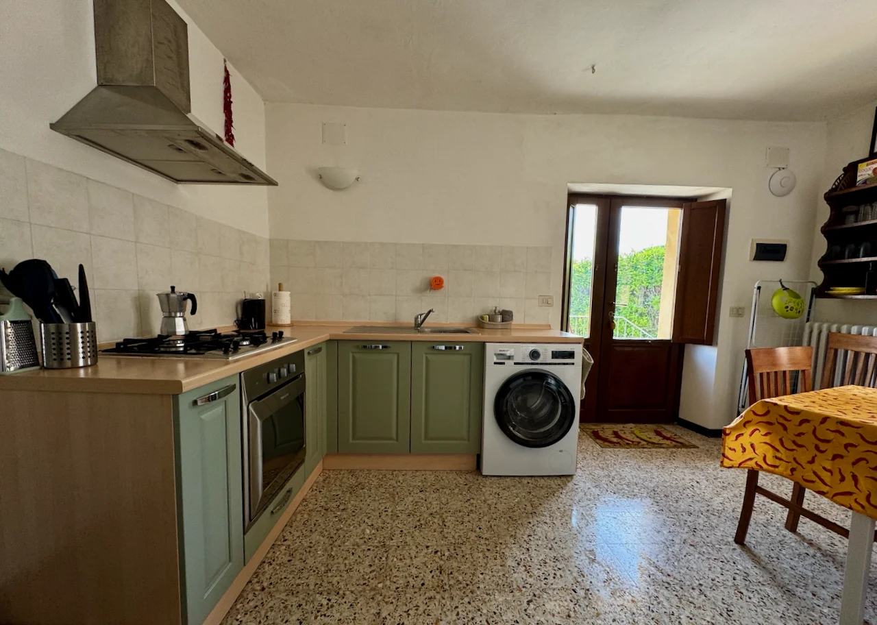 Kitchen and dining area
